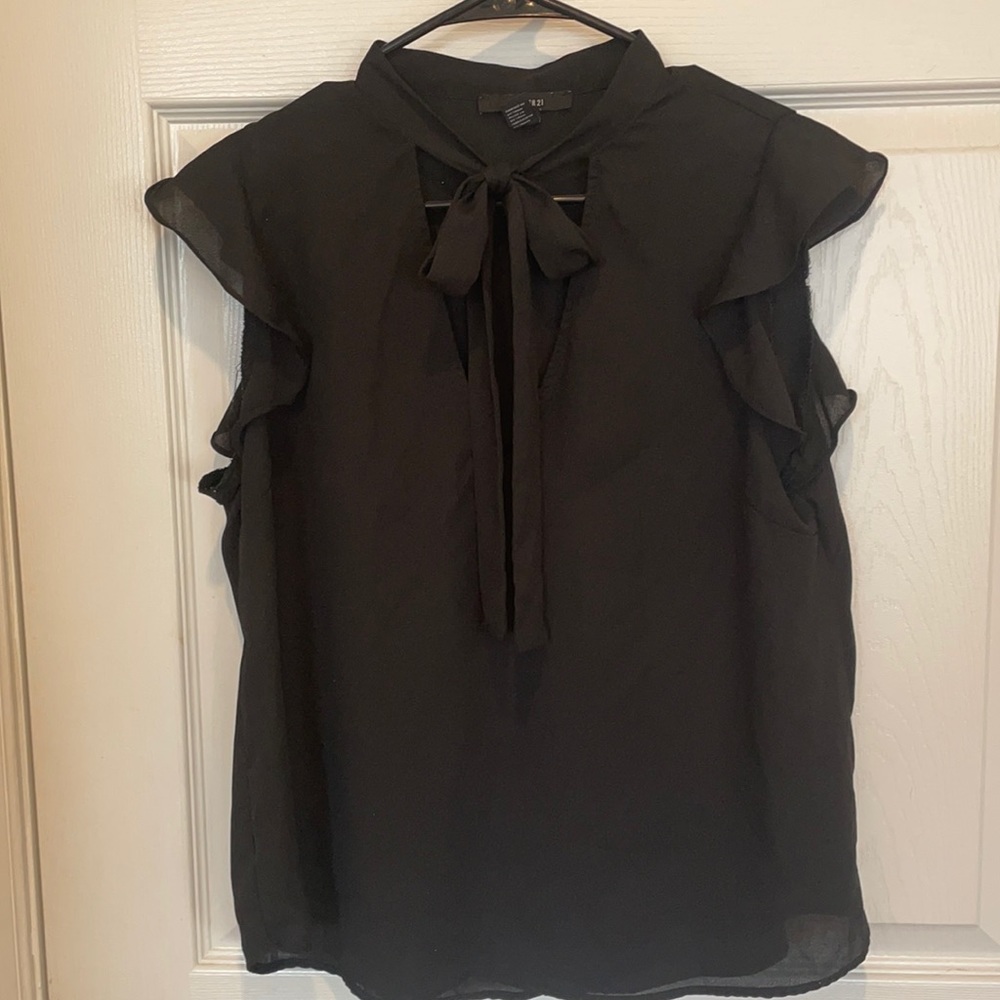 Black work blouse